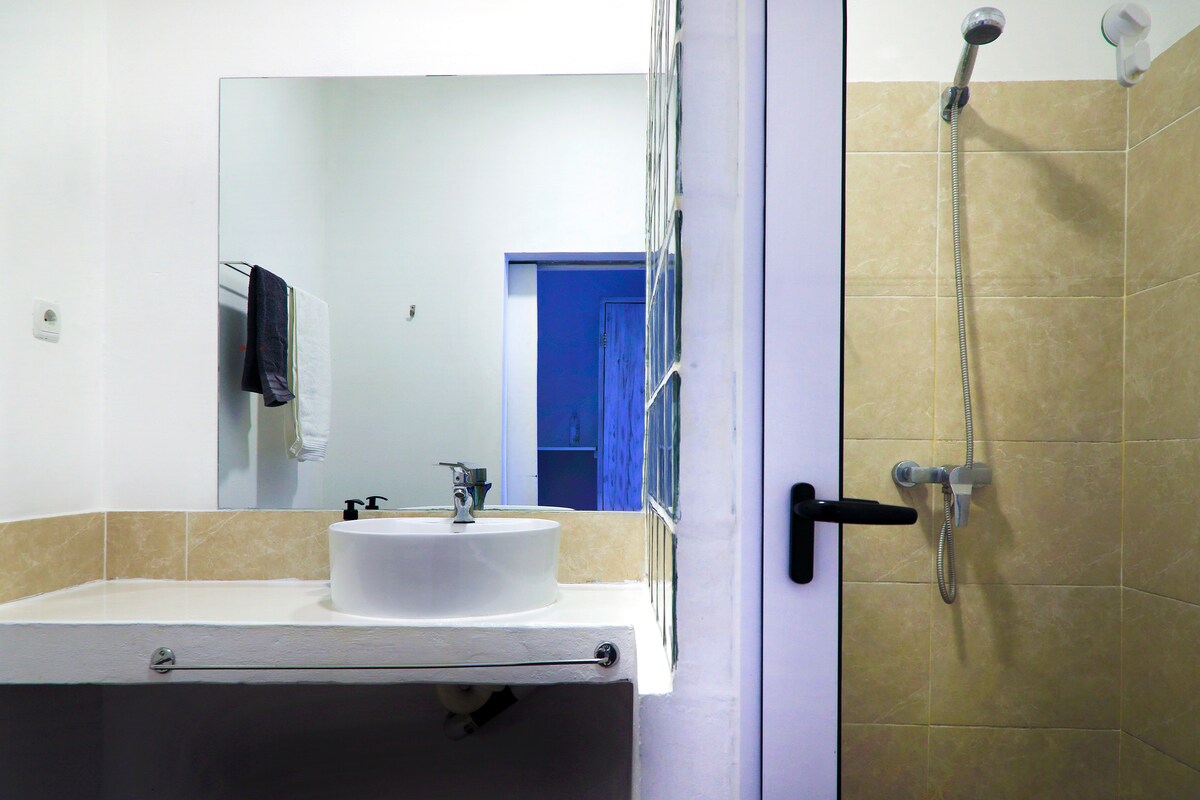 First-floor bathroom with shower