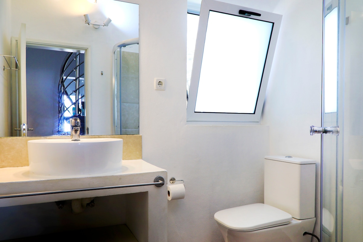 Ground-floor bathroom with shower