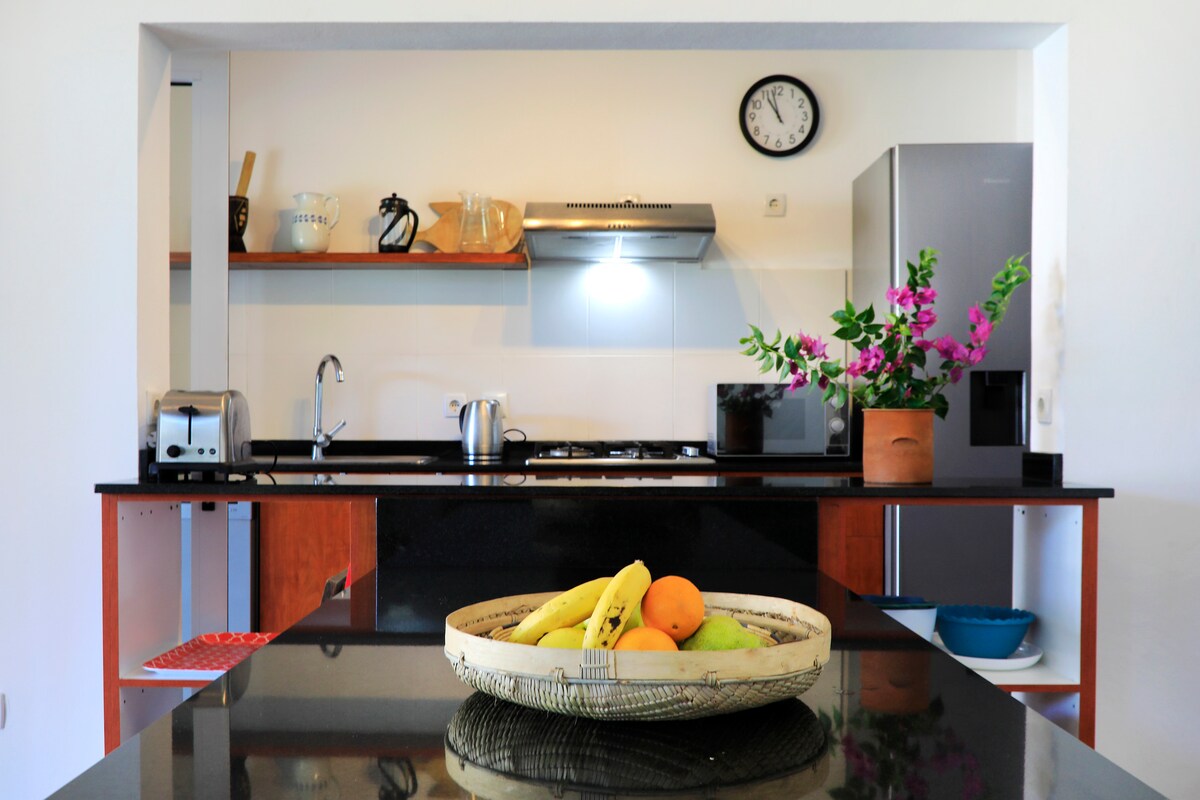 Kitchen at Casa das Palmeiras